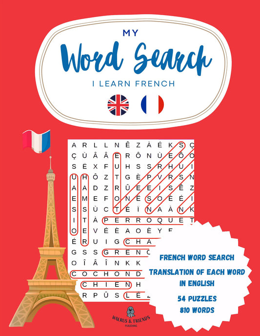 My word search English - French