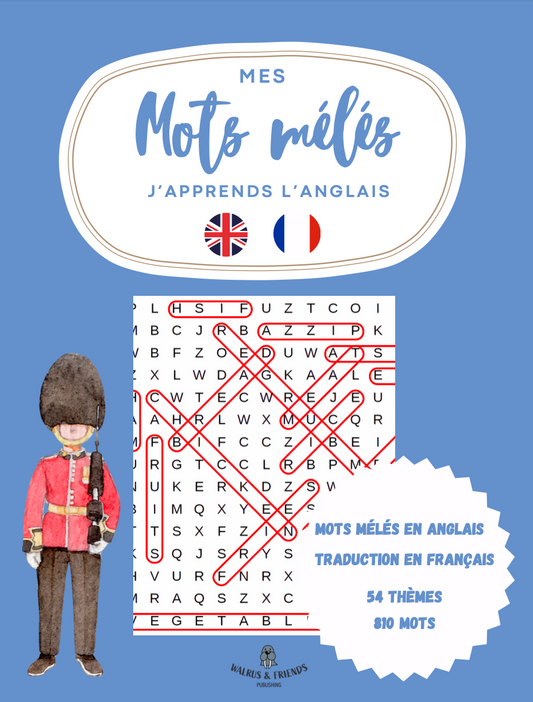 Mes mots mélés Français - Anglais