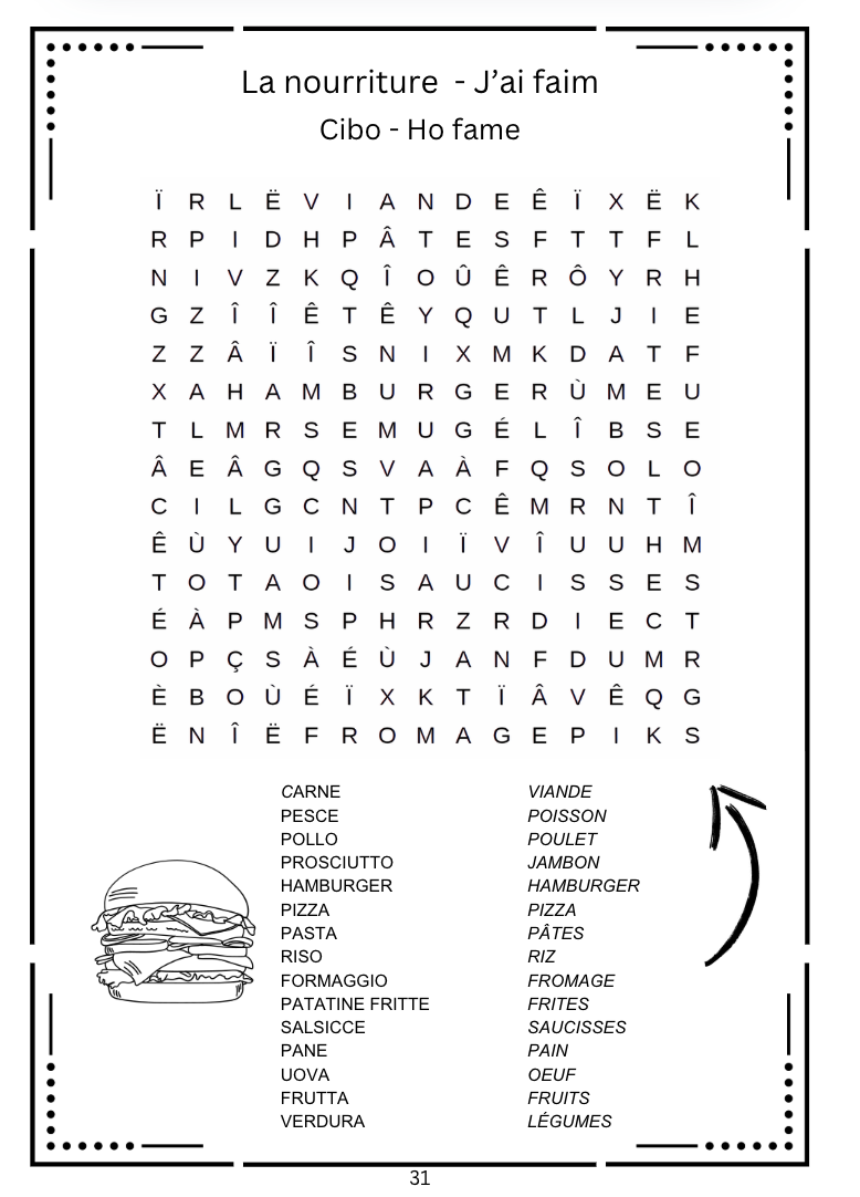 Le mie parole intrecciate Francese Italiano