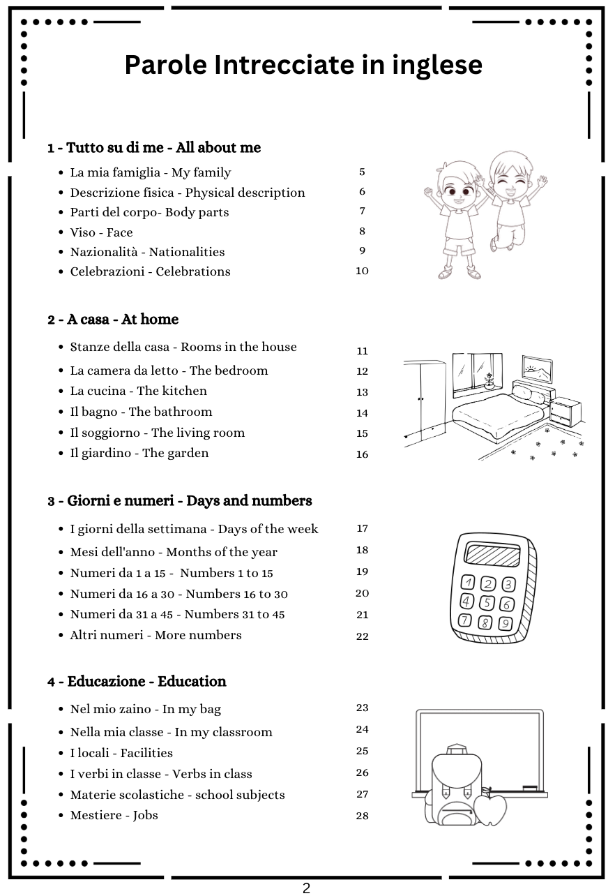Le mie parole intrecciate Inglese Italiano