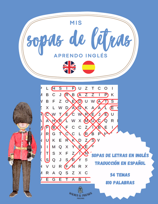 Mis sopas de letras Inglés - Español
