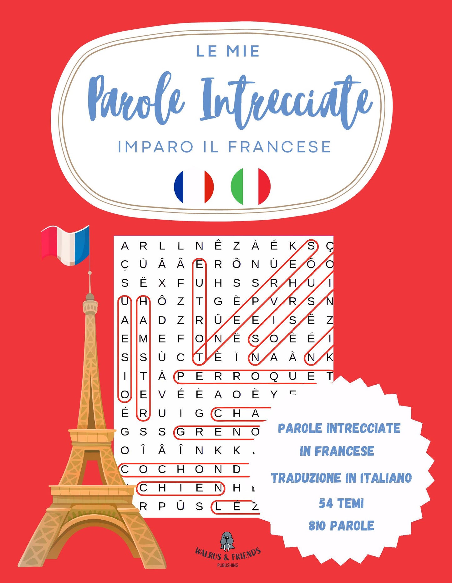 Le mie parole intrecciate Francese Italiano