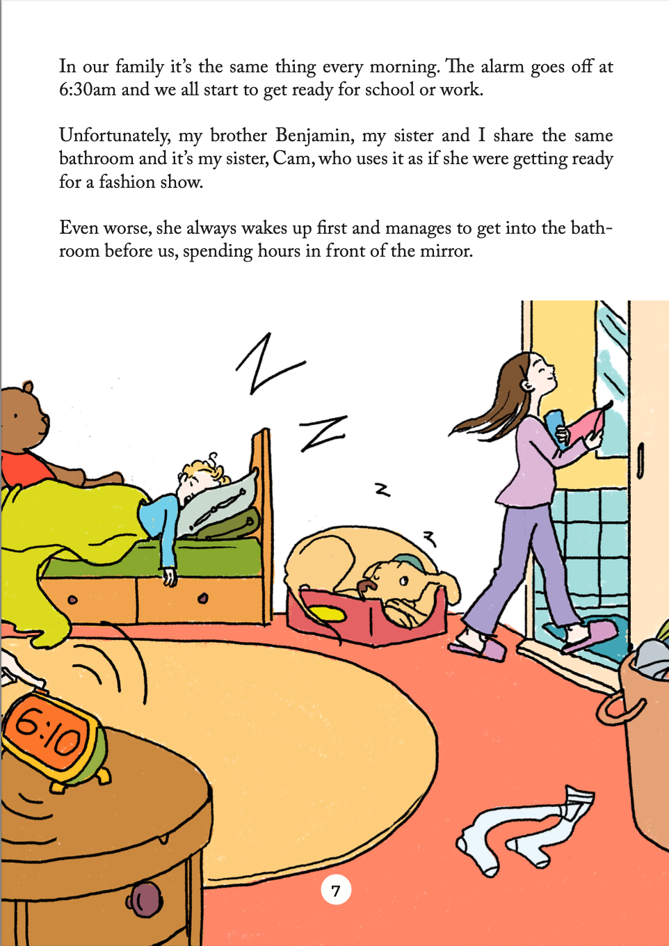 'Quelle matinée!' - What a morning!