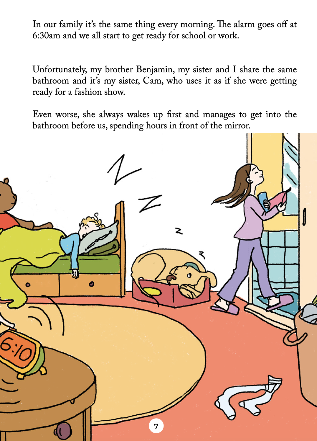 ¡Qué mañana! - What a morning!